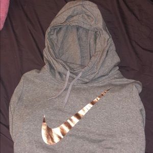 Gray Nike Hoodie
